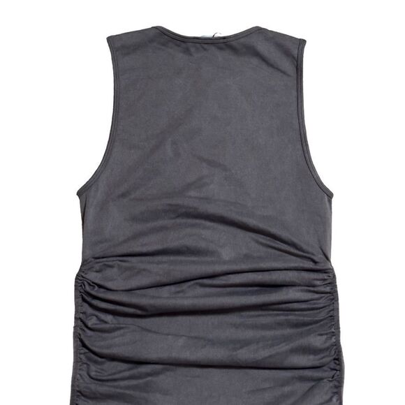 ZARA Ruched Bodycon Dress Size M-L NWOT - Picture 5 of 10